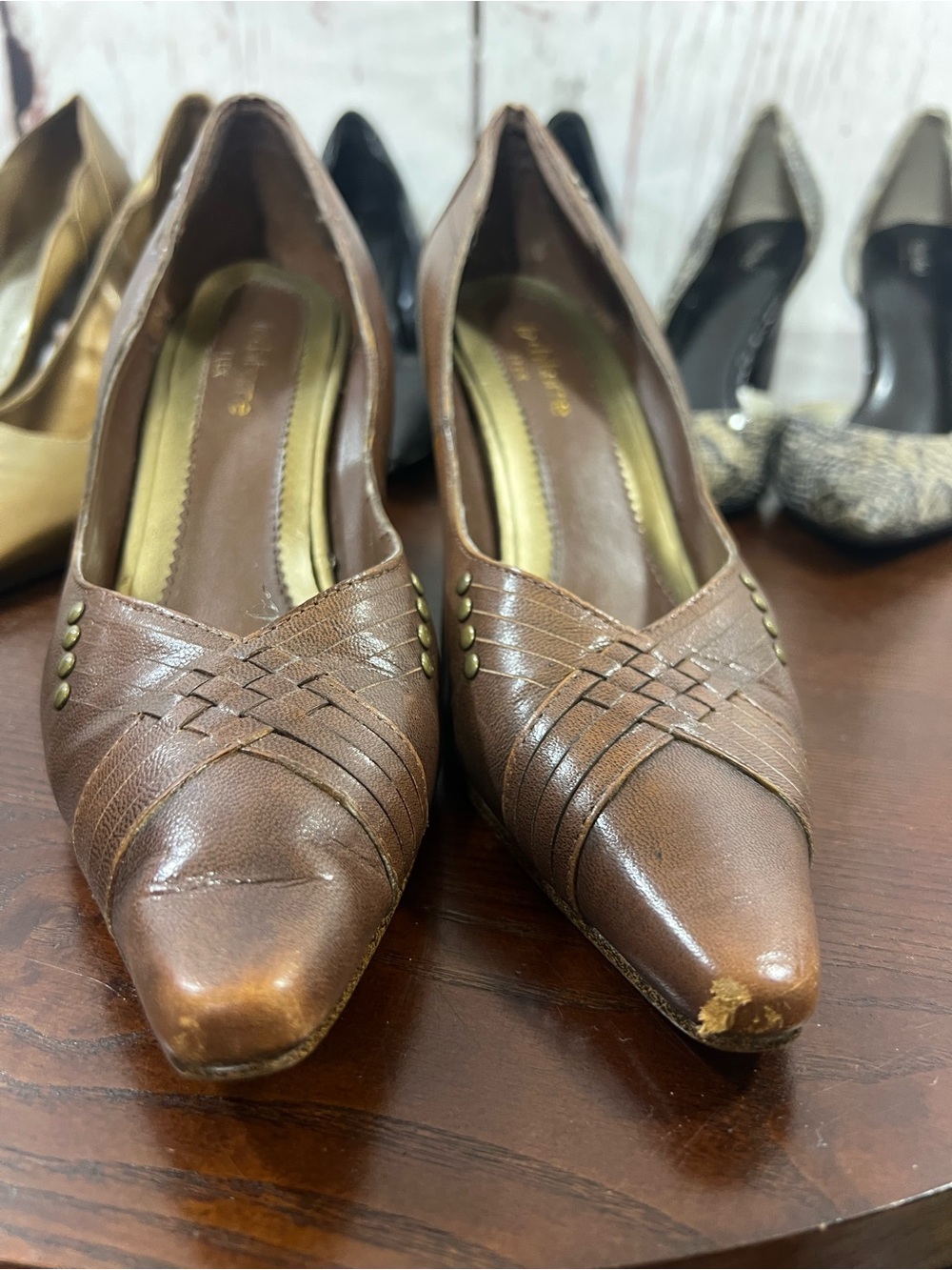 BCBGirls, Liz Claiborn, Mossimo, Delicious 4 Pairs Pointed Toe stiletto Pumps 6 - Picture 4 of 16